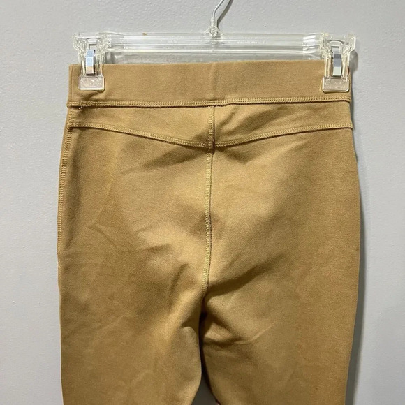 Something Navy Womens Skinny Leg Ankle Leggings Yellow Size XS High Waist - Picture 9 of 11